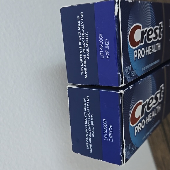(2) Crest Pro Health DENSIFY Daily Whitening Fluoride Toothpaste 5.3oz exp - Picture 2 of 2